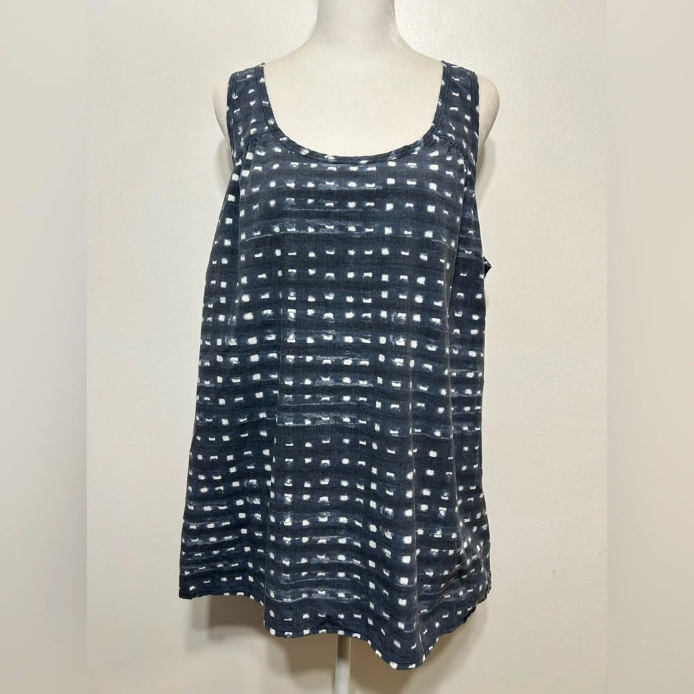 The North Face Criss Cross Back Tank Blouse Womens Size XL - Picture 2 of 13